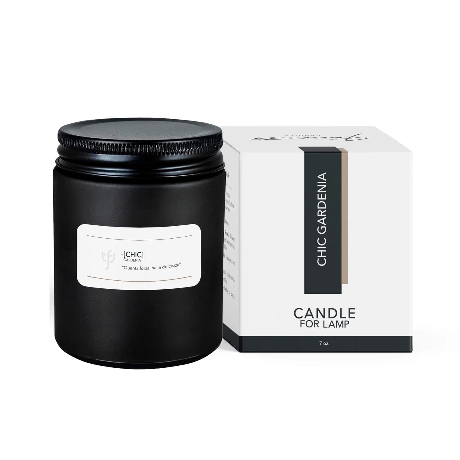 Soy candle chic gardenia