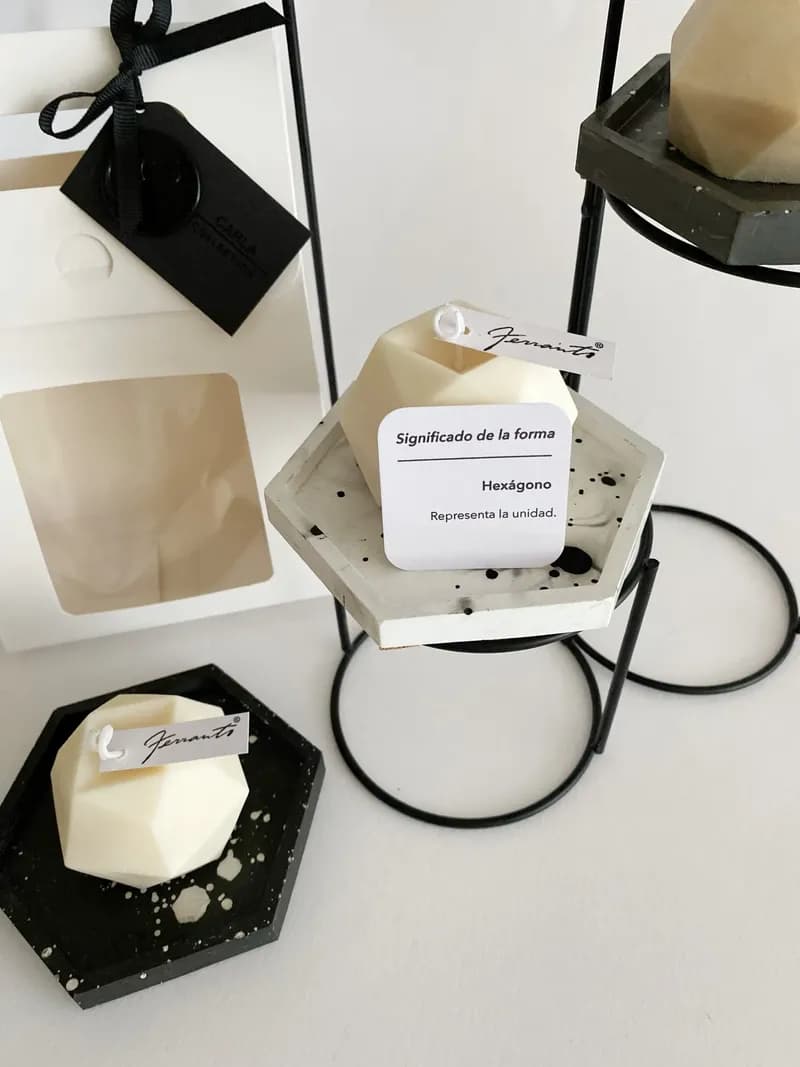 Hexagon Candle