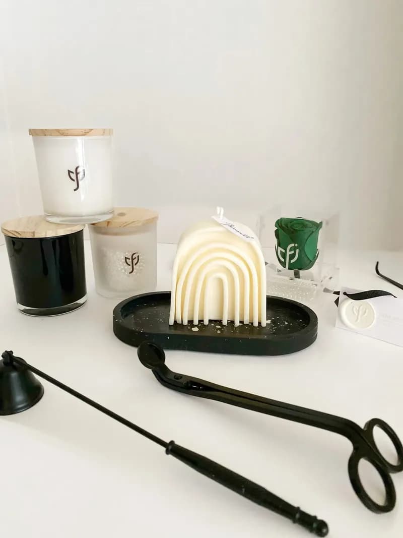 Rainbow Candle
