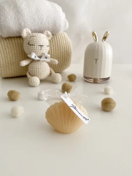 Small Sea Shell Candle