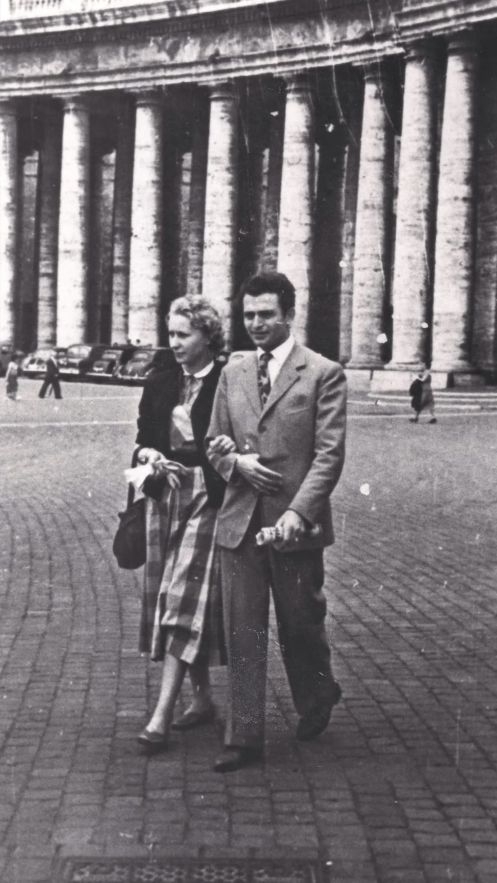 Ivo and Clara on the day they got engaged