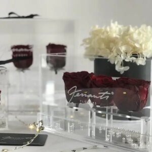 Box of 3 roses (Clara Boetti Collection)